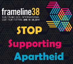 stop supporting apartheid sticker